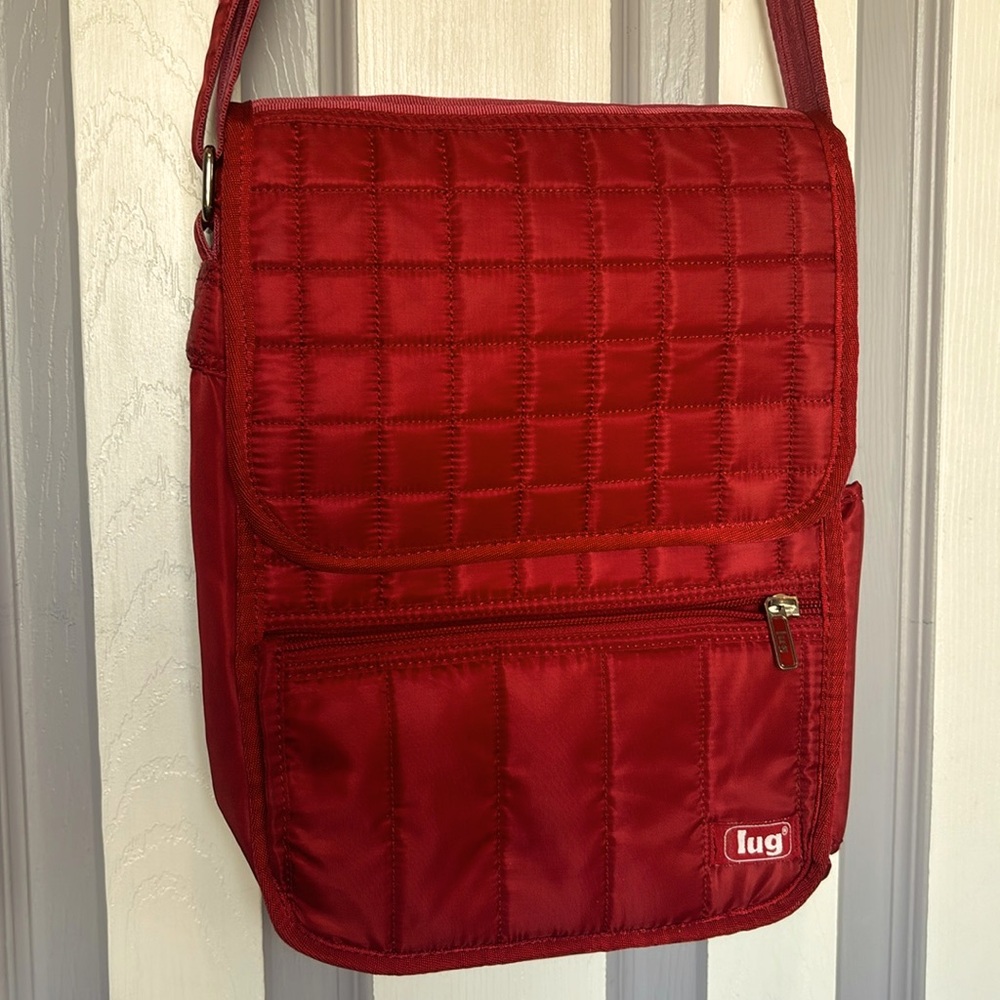 Red Lug, Moped Bag, Crossbody, Purse